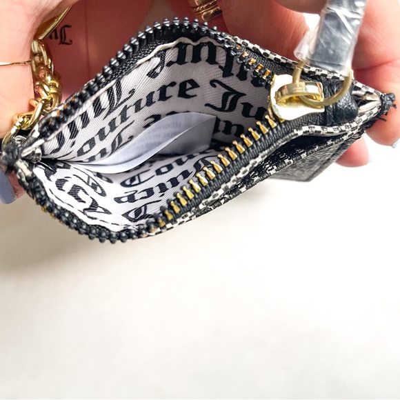 NWT Juicy Couture Monogram card wallet - Picture 6 of 7